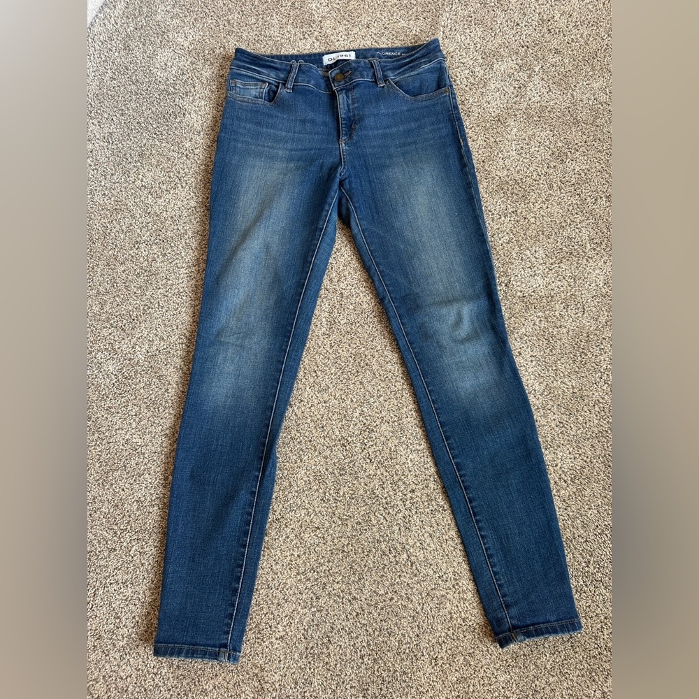 DL 1961, Florence Instasculpt skinny jeans, size 28